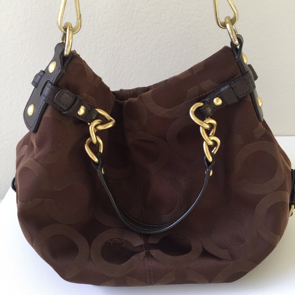 Coach Brown Shoulder Bag